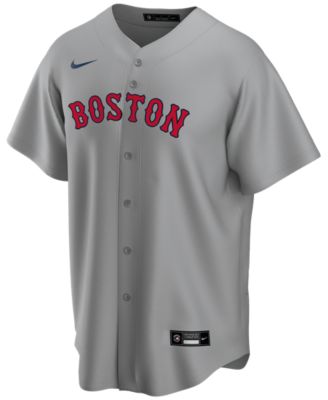 red sox jersey grey
