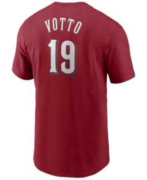 Shop Nike Men's Joey Votto Cincinnati Reds Name And Number Player T-shirt