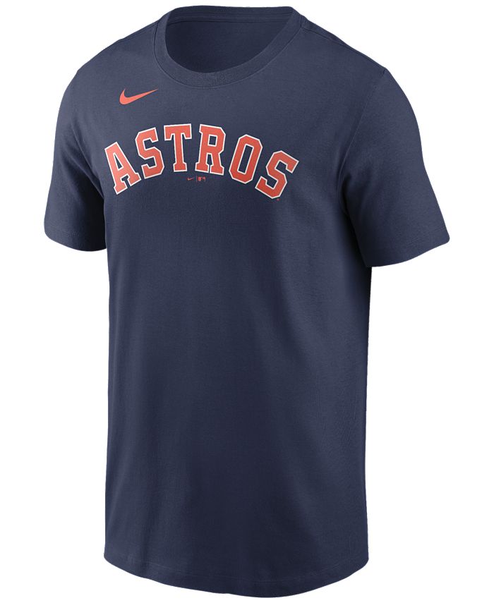 Nike Men's Alex Bregman Houston Astros Name and Number Player T-Shirt ...