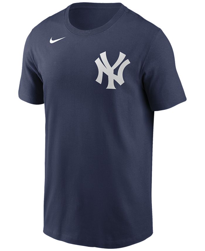 Women's Nike Aaron Judge White New York Yankees Name & Number T-Shirt