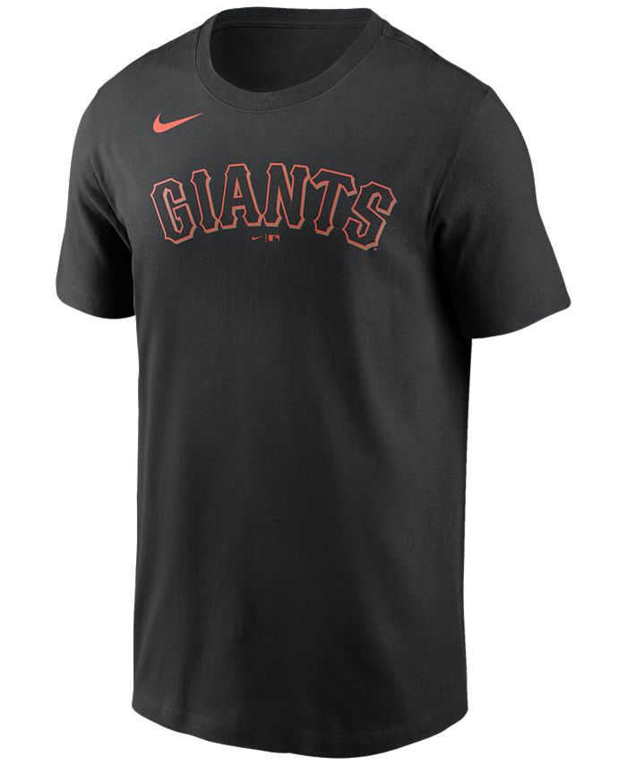 Men's Nike Black San Francisco Giants Practice Performance T-Shirt