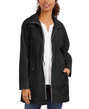 image of Style & Co Packable Hooded Anorak Jacket, Created for Macy-s
