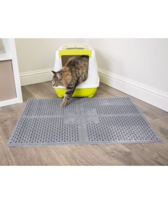 petlinks purrfect paws litter mat