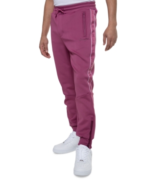 Sean John Logo Taping Neoprene Men S Big And Tall Track Pant In Vintage Indigo Modesens