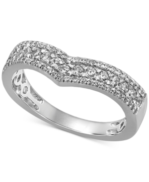 image of Diamond Chevron Band (1/2 ct. t.w.) in 14k White Gold