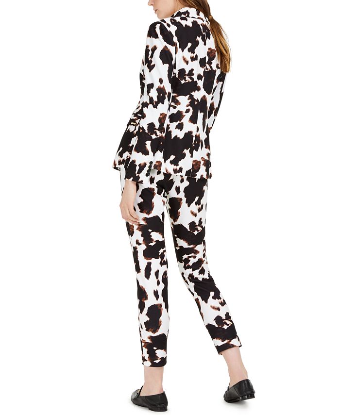 calvin klein cow print pants