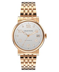 Women's Classic Collection Rose Gold Tone Stainless Steel Bracelet 36mm
