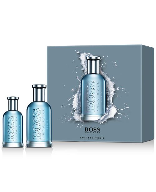 Hugo Boss Men S 2 Pc Boss Bottled Tonic Eau De Toilette Gift Set Reviews All Perfume Beauty Macy S