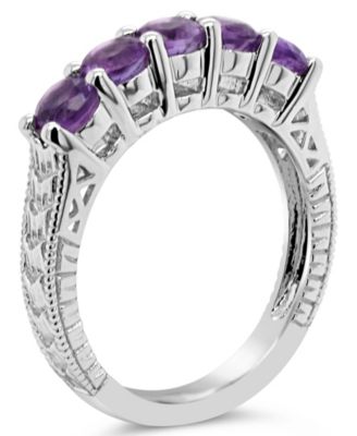 Blue Topaz (1-1/2 ct. t.w.) Ring in Sterling Silver (Also Available in Other Birthstones)