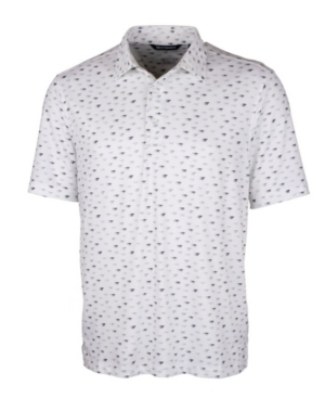 Cutter & Buck Men's Pike Daub Print Polo Shirt