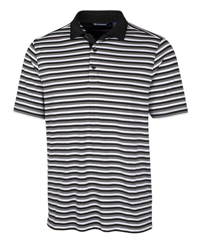 Cutter & Buck Men's Forge Multi Stripe Polo Shirt - Macy's