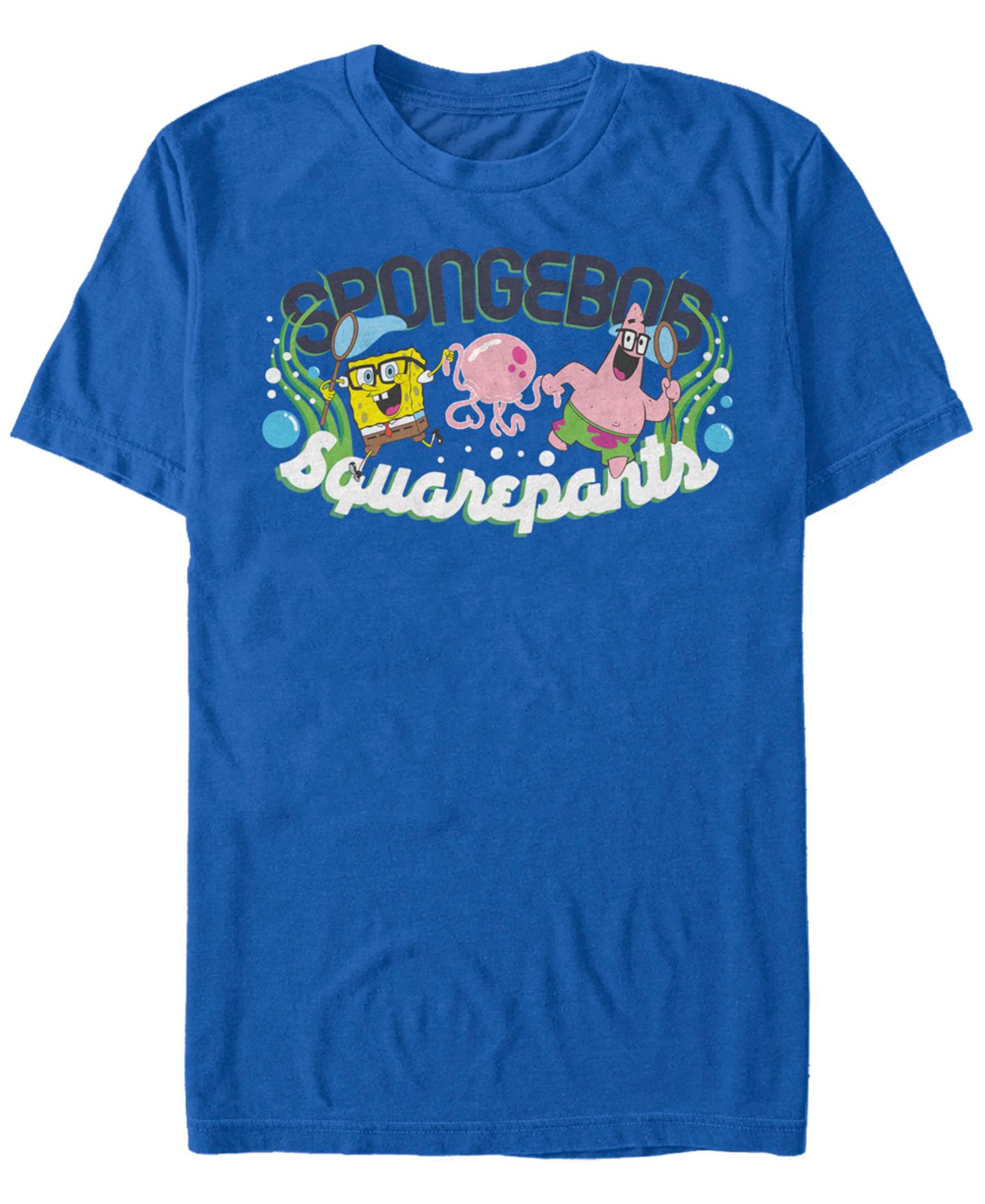 Men's Catching Jellyfish Short Sleeve Crew T-shirt