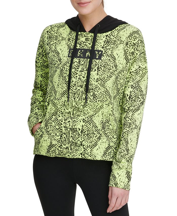 Snake print hoodie hotsell