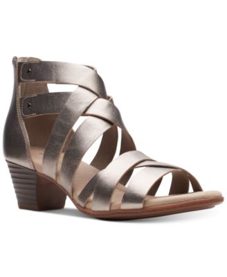 clarks formal sandals