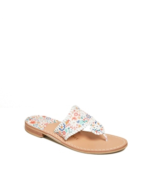 image of Jack Rogers Jacks Icon Floral Flat Sandals