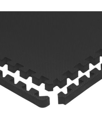 Exercise Puzzle Mat 1-in, 24 Sq Ft - 6 Tiles