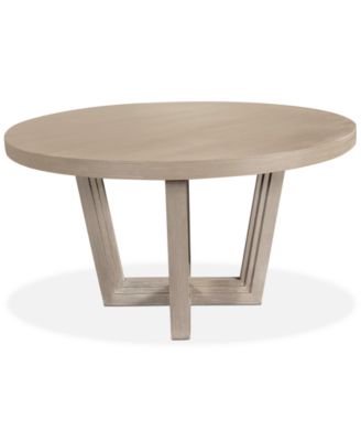 Furniture Modern Coastal Round Dining Table