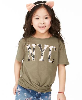 Epic Threads Big Girls Daisy NYC Twist T-Shirt, Created for Macy's ...