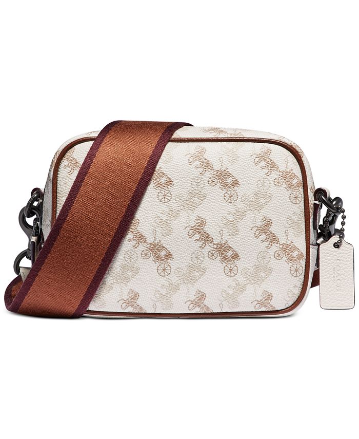 COACH Horse and Carriage Coated Canvas Camera Bag - Macy's
