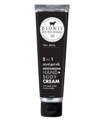 Dionis - Men's Hand & Body Goat Milk Cream, 3.3 oz.
