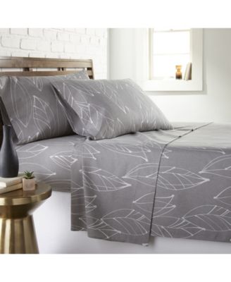 Modern Foliage Ultra Soft 4-Pc. Sheet Set, Full