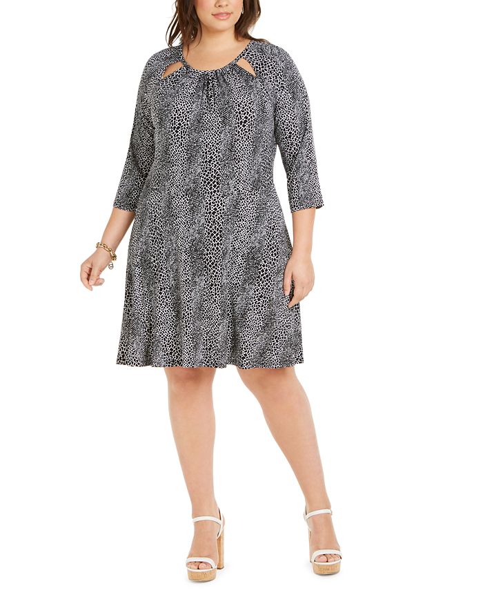 Michael kors sales snake print dress