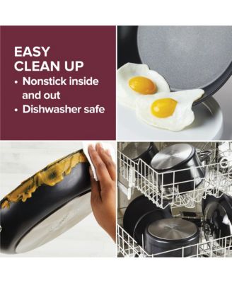 SmartStack Hard-Anodized Nesting Cookware Set, 10 Piece