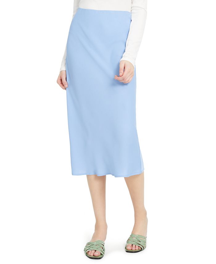 BCX Juniors' Chambray Midi Skirt Macy's