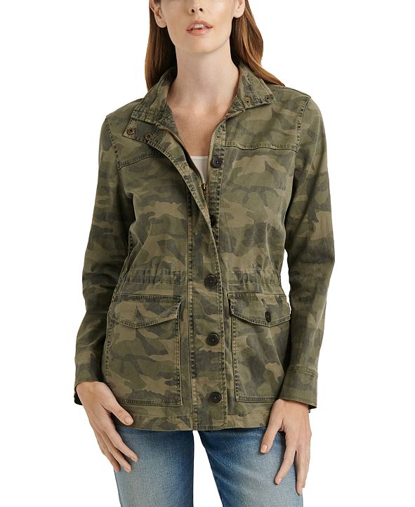Lucky Brand Camo Jacket & Reviews - Jackets & Blazers ...