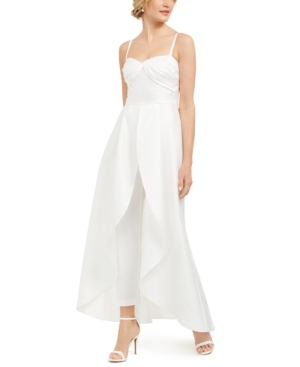 Adrianna papell ivory jumpsuit shop