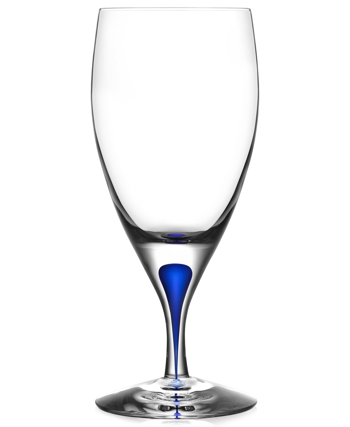 Shop Orrefors Intermezzo Blue Iced Beverage Glass In No Color
