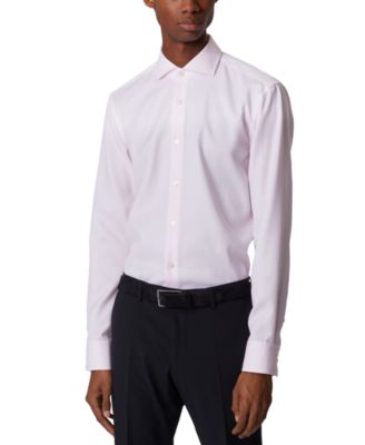 hugo boss pink shirt