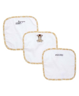 Precious Moments Baby Boys and Girls 3-Piece Washcloths