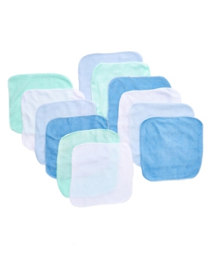 Tendertyme Baby Boys and Girls 12-Piece Lollipop Washcloth Gift Set