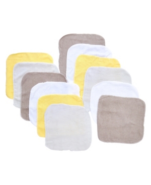 Tendertyme Baby Boys and Girls 12-Piece Lollipop Washcloth Gift Set