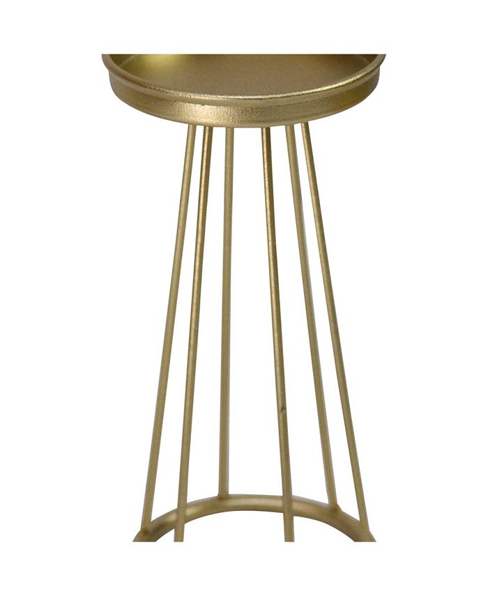 Stratton Home Décor Stratton Home Decor Metal Soho Candlestick, Set of 3 Macy's