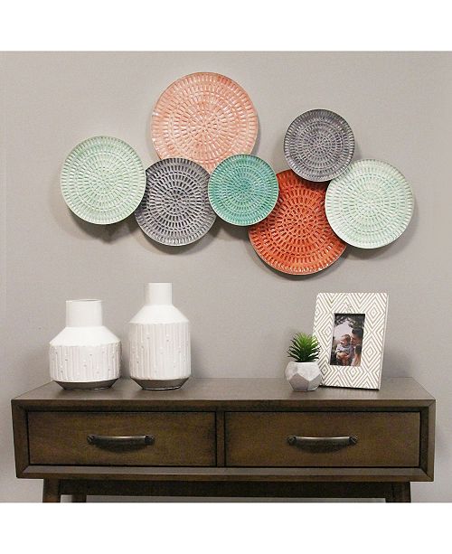 Stratton Home Decor Stratton Home Decor Malibu Textured Metal