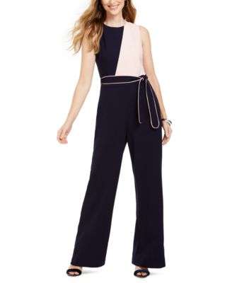 vince camuto blush jumpsuit