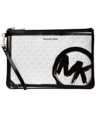 michael kors zip pouch