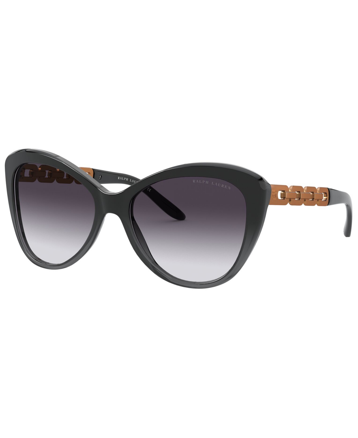 Ralph Lauren Sunglasses, Rl8184 In Black Gradient Grey,grey Gradient