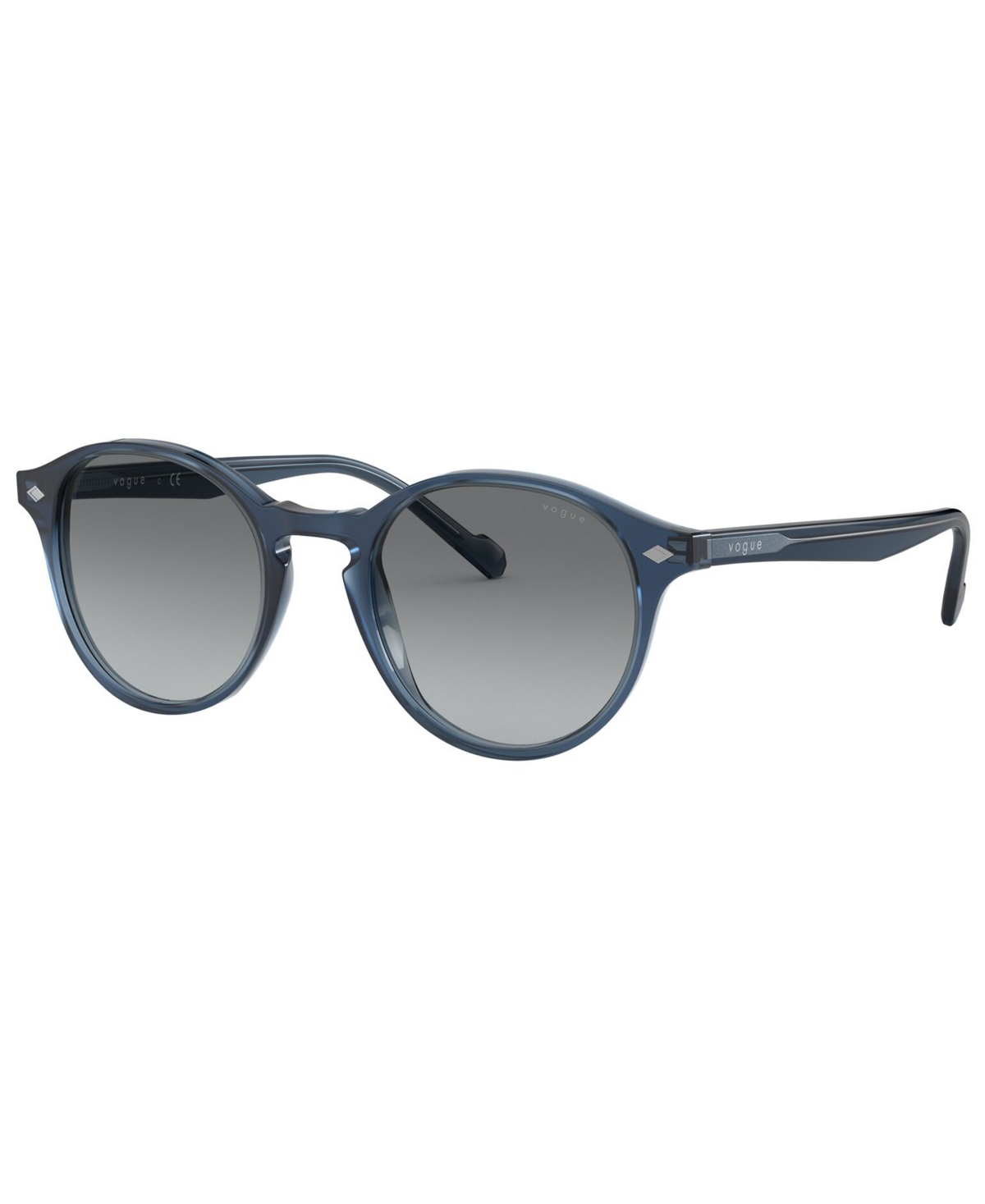 Vogue Eyewear Sunglasses, Vo5327s 48 In Transparent Blue,grey Gradient