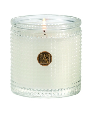 Aromatique Smell Of Spring Textured Candle In White