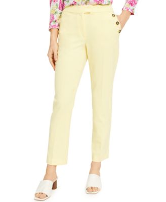macys yellow pants