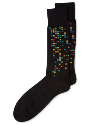 Alfani - Men's Socks, Spectrum Pattern Crew Single Pack