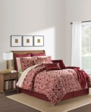 Red California King Comforter Sets Bed In A Bag Queen King More Macy S