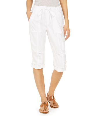 tommy hilfiger cropped cargo pants