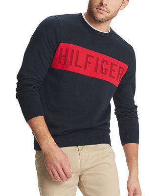 Tommy Hilfiger Men's Paul Logo Sweater - Macy's