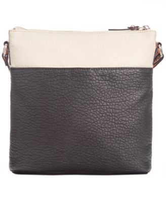 Colorblock Pebble Crossbody, Exclusively at Macy's