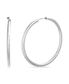 Hoop Earrings, 2"