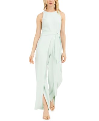 macys green jumpsuit